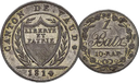 1814, 1 Batzen Waadt