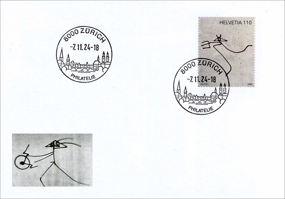 2024, Kunst am Bau - Limitierte Sonderauflage Harald Naegeli