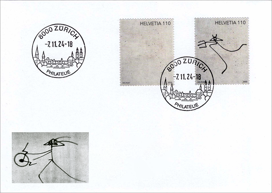 2024, Kunst am Bau - Limitierte Sonderauflage Harald Naegeli