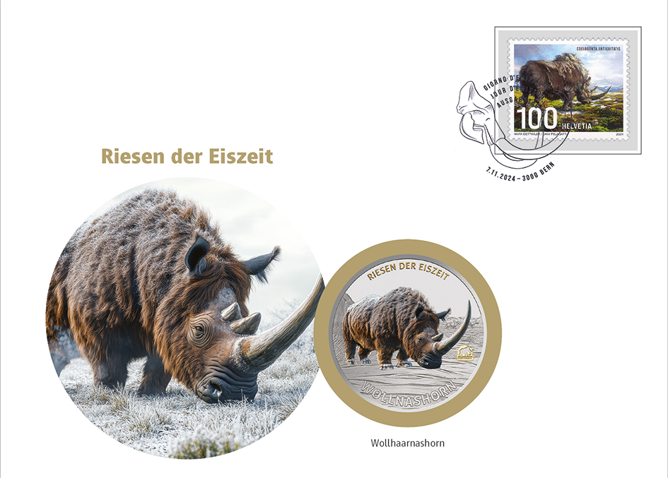 2024, Riesen der Eiszeit - Wollnashorn