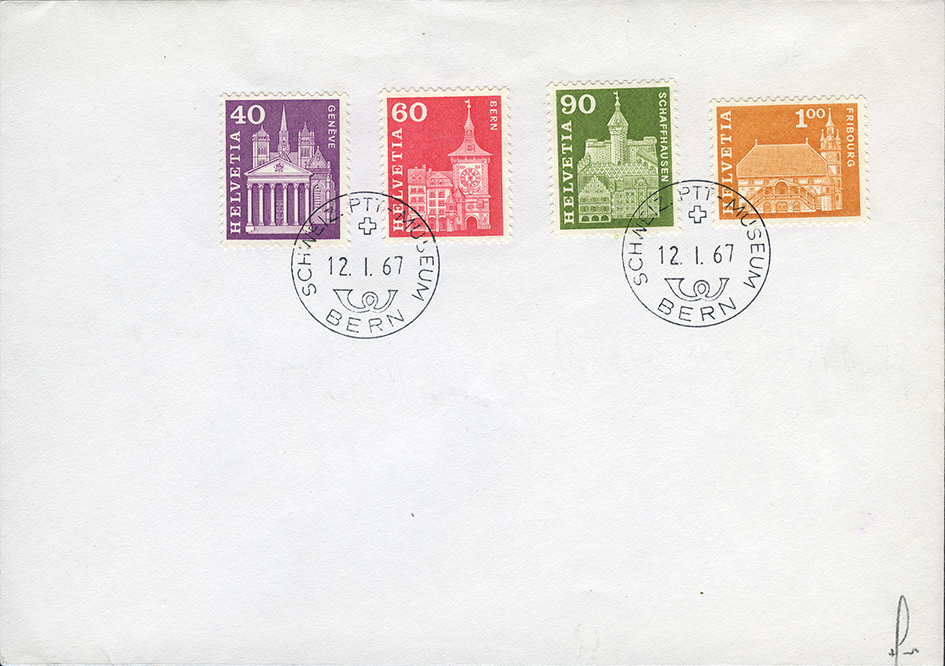 1967, Baudenkmäler , Leuchtstoff