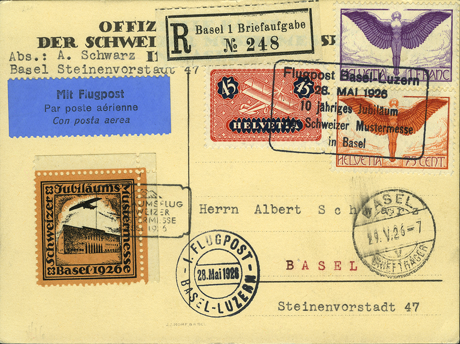 1926, 10 Jahre Mustermesse Basel