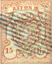 Type 6, dunkelblaue eidg. Raute