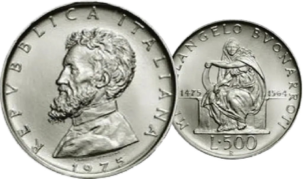 1975, Michelangelo, Italien