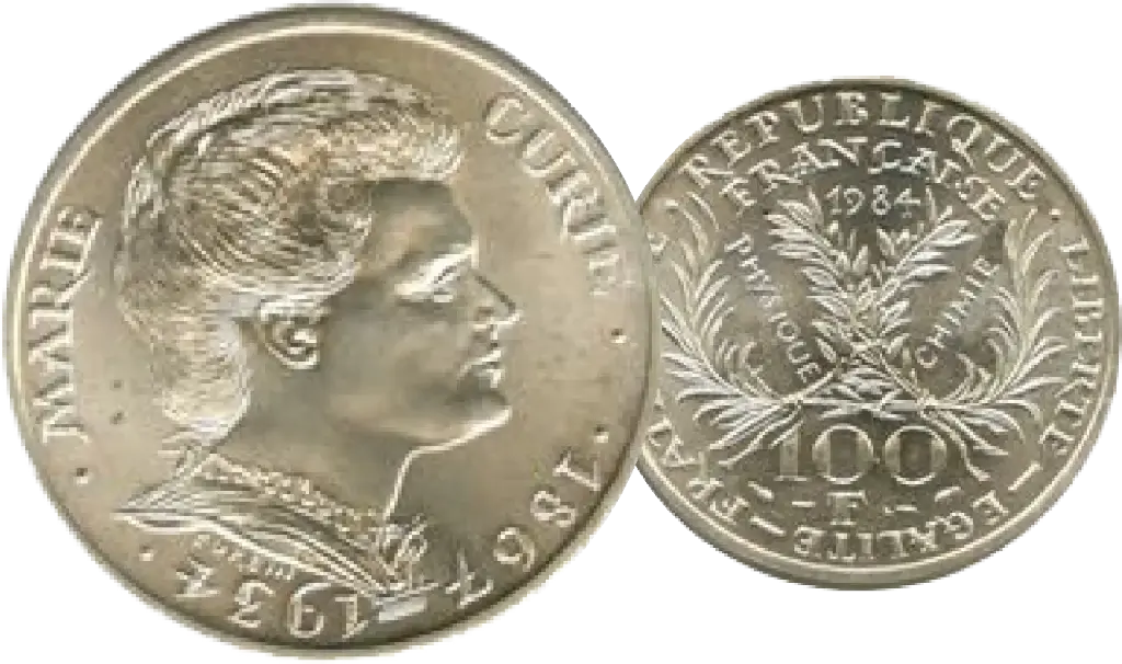 1984, Marie Curie, Frankreich