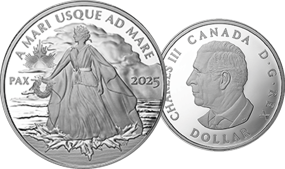 2025, Peace Dollar, Kanada