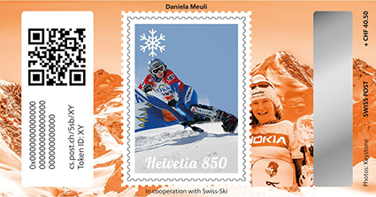 2024, Crypto Stamp "Daniela Meuli" - Bronze Edition