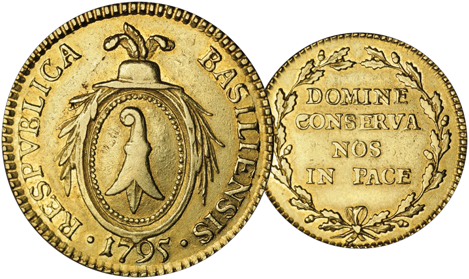 1795, Duplone Basel