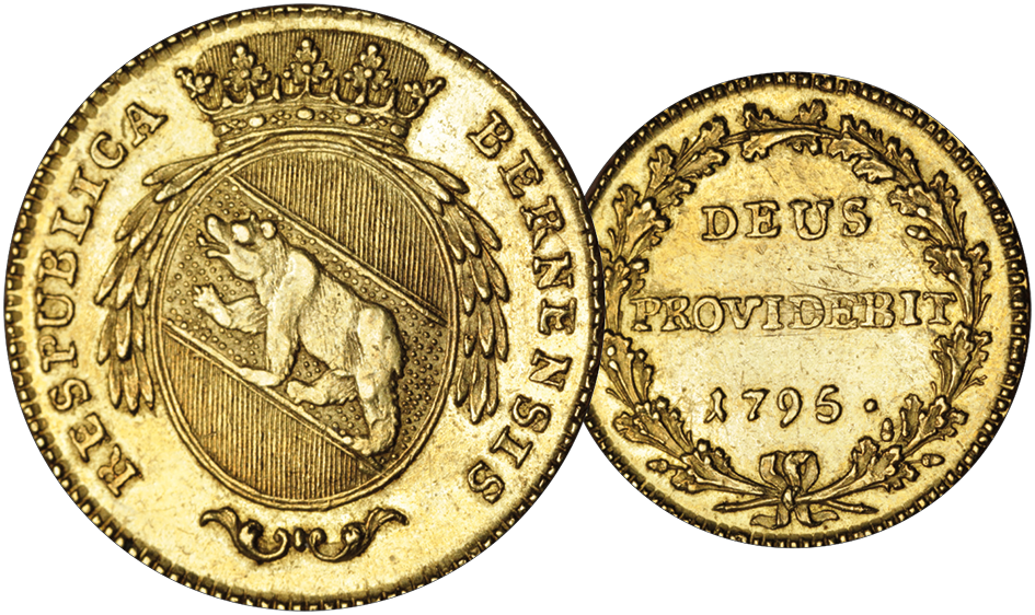 1795, Doppelduplone Bern