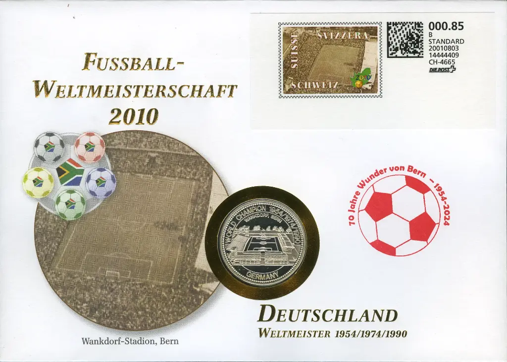 2024, 70 Jahre Wunder von Bern (Weltmeister Deutschland)