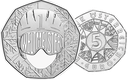 2024, 5 Euro "Ski-Weltmeisterschaft", Österreich