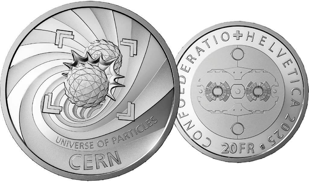 2025, 20 Fr. Gedenkmünze "Cern"
