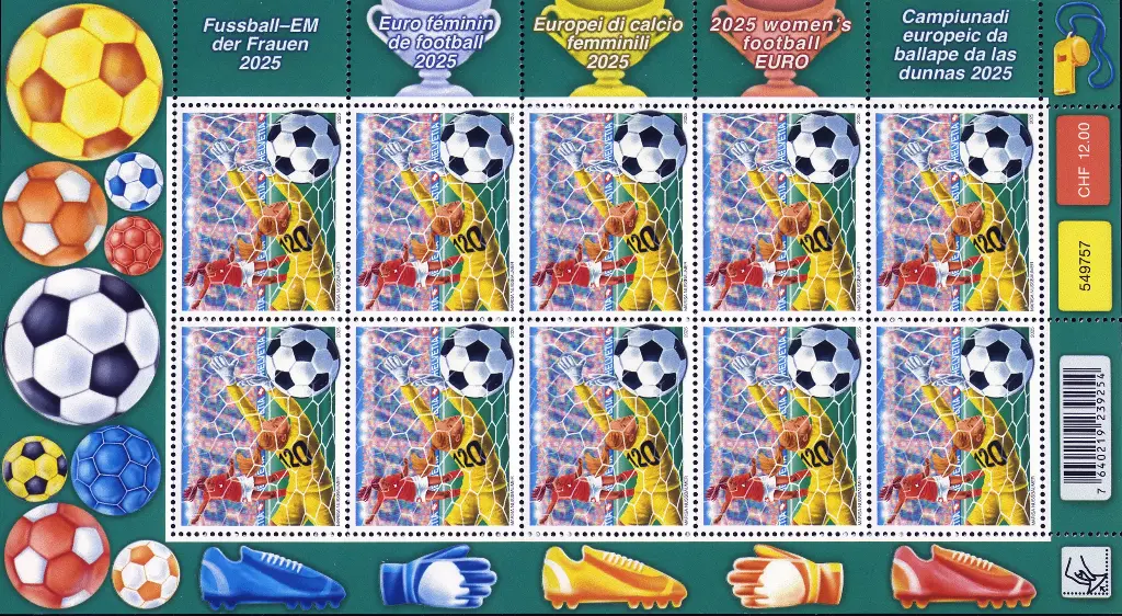 2025, Fussball-Europameisterschaft der Frauen