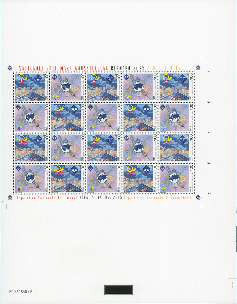 2025, BERNABA & MULTILATERALE 2025 B-Post Blue-Edition