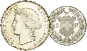 1900, Riesen-Fünflieber, "Helvetia Kopf"
