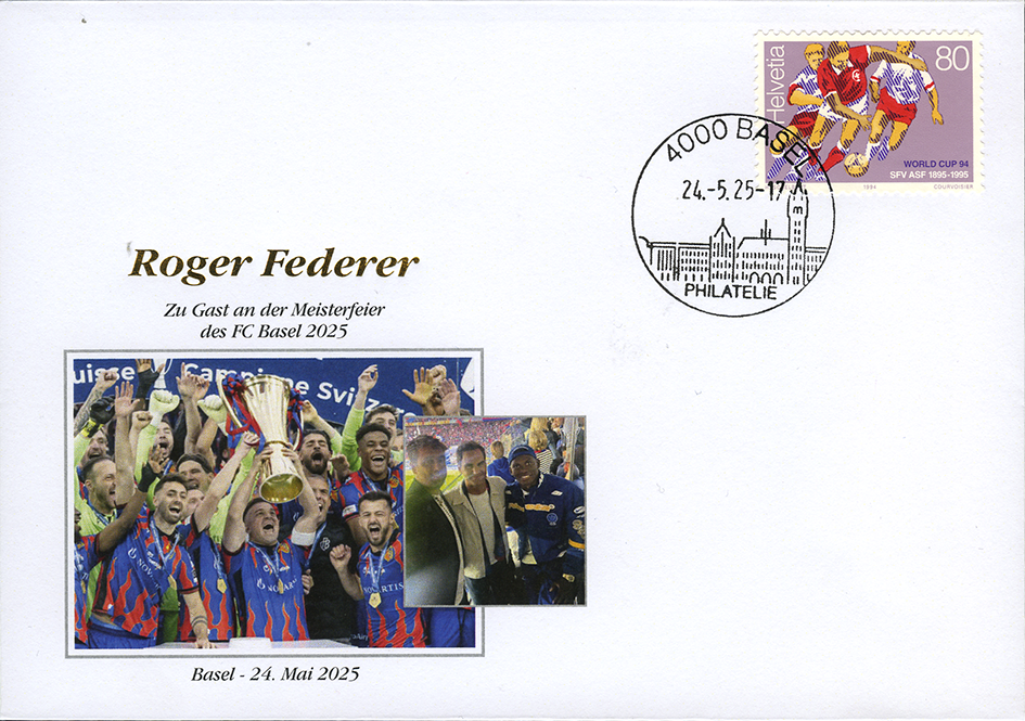 2025, Roger Federer - Zu Gast bei der Meisterfeier des FC Basel 2025