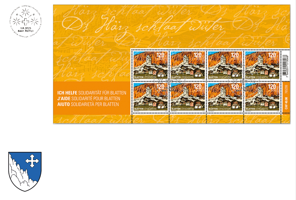2025, ICH HELFE Solidarität für Blatten