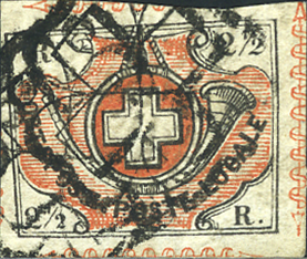 Winterthur 1850 schwarz/braunrot, in Luxuserhaltung