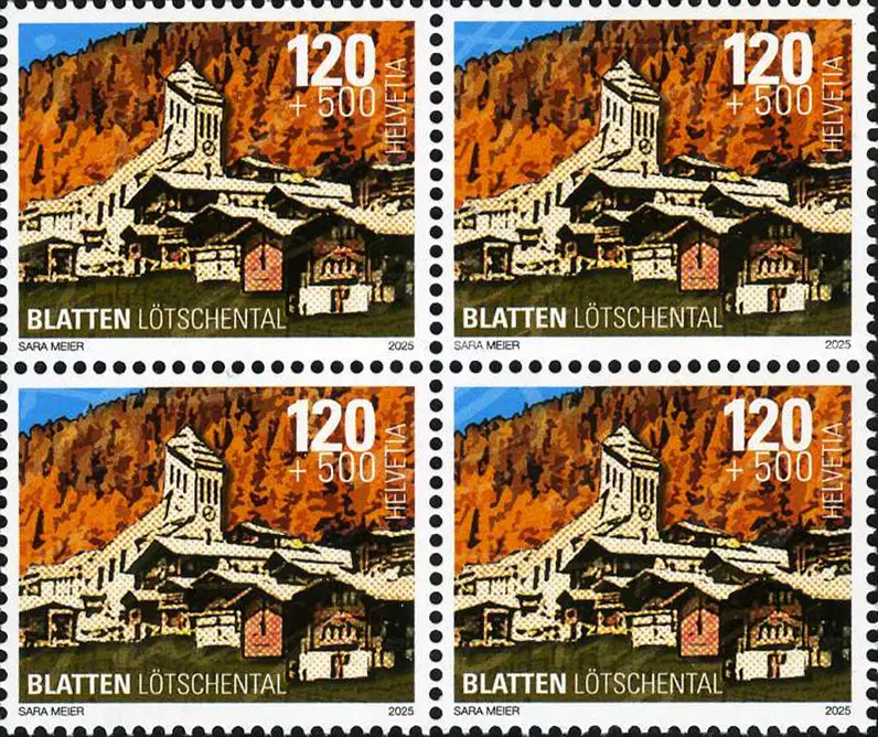 120 + 500 Rp. ICH HELFE Solidarität für Blatten