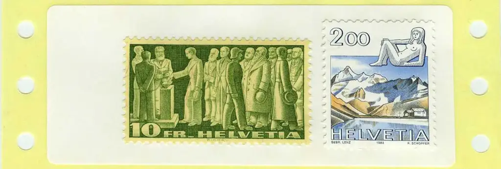 Frankatur à Fr. 12.00 (auf Etiketten) 