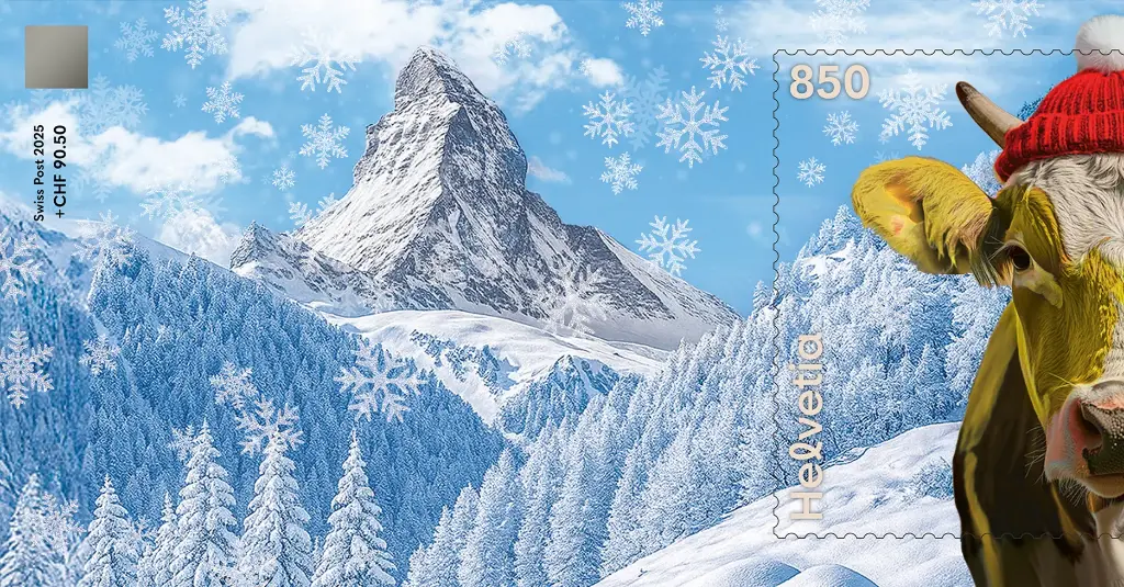 2025, Crypto Stamp "Kuh gelb" - CHLI 2.0