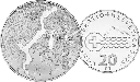 2025, 20 Fr. Gedenkmünze "Maggiore Lago"