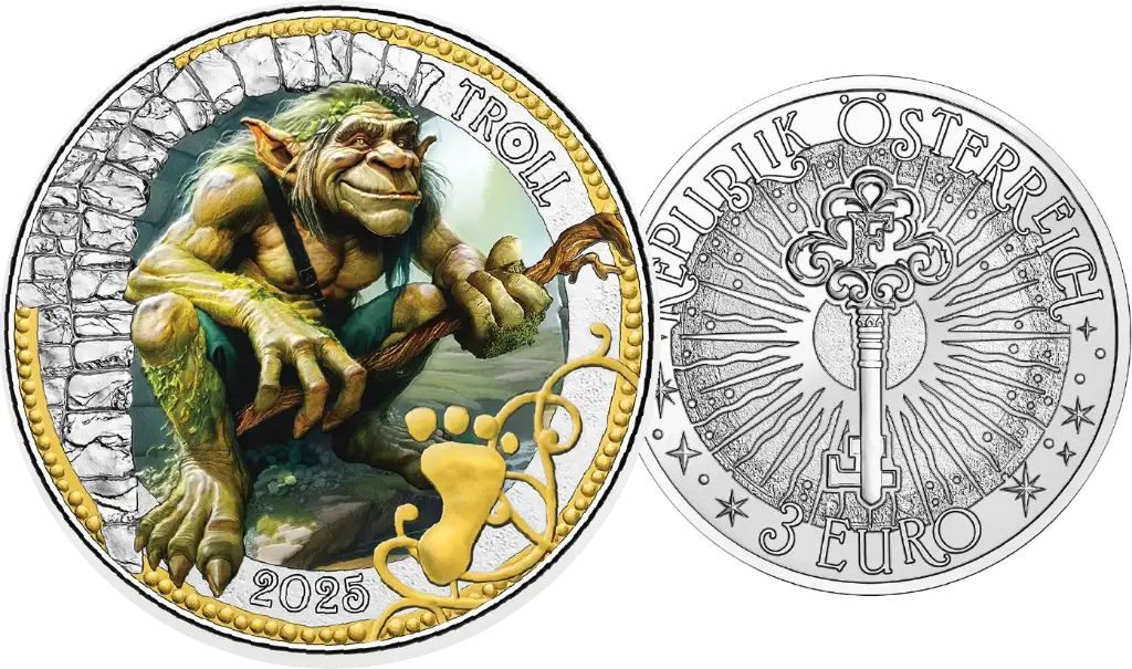2025, Fantastische Fabelwesen, Troll, Österreich