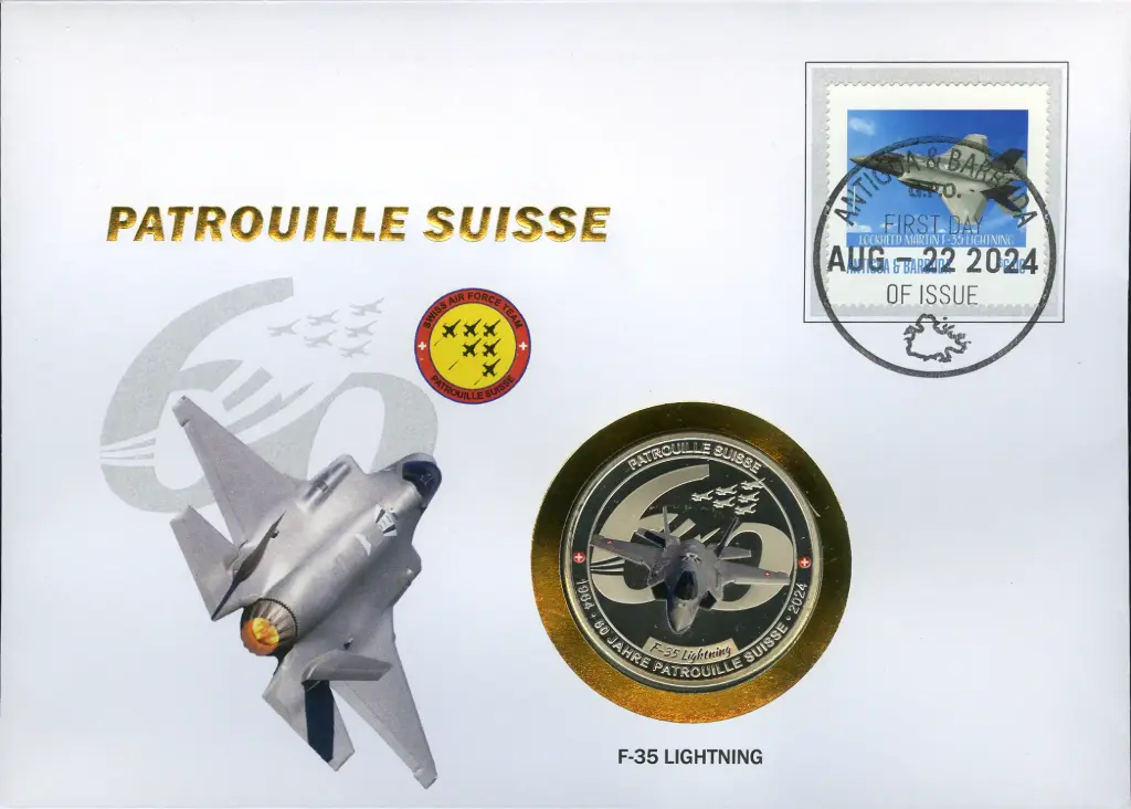2024, Patrouille Suisse - 60 Jahre Patrouille Suisse, Antigua und Barbuda - F35