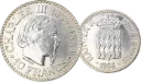 1966, 10 Francs, Rainier III, Monaco