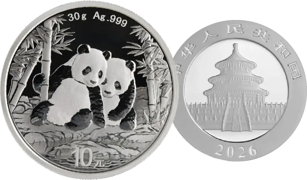 2026, 10 CNY, China Panda per 5