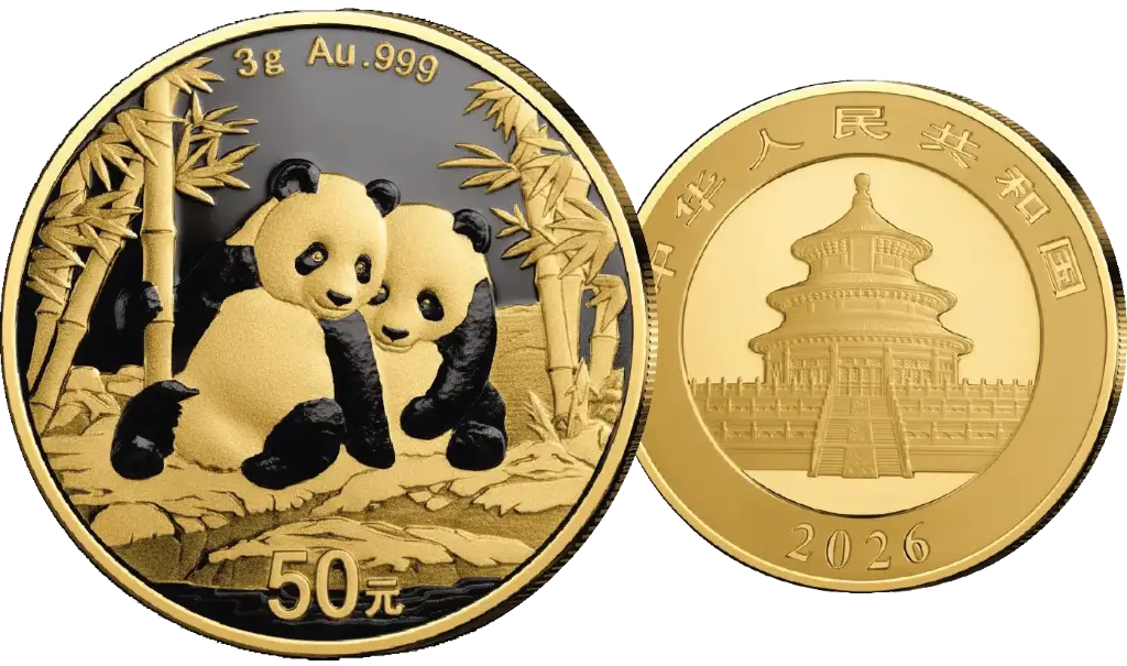 2026, 50 CNY, Panda, China