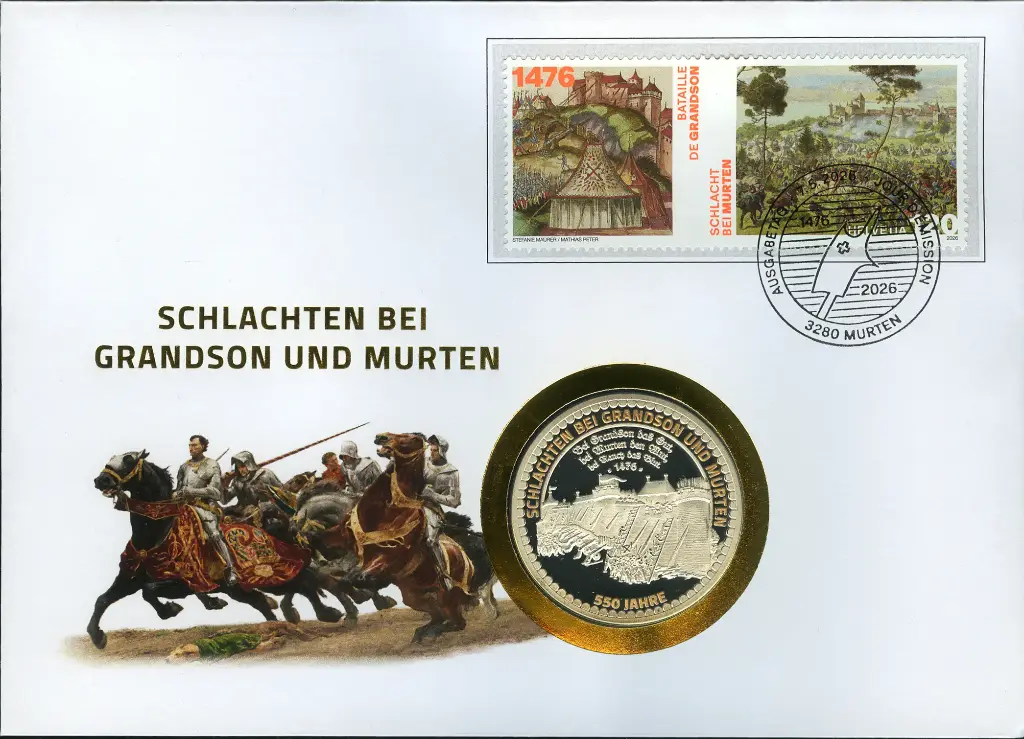 2026, 550 Jahre Schlachten bei Grandson und Murten