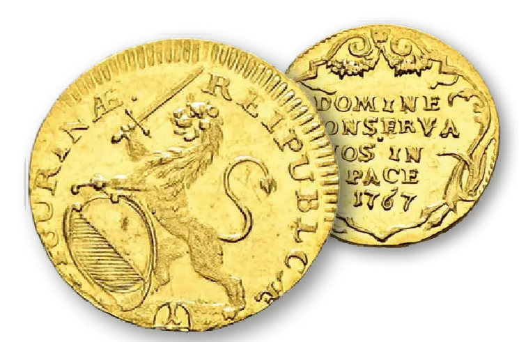1767, Halbdukat Zürich