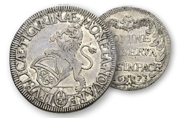 1673, Halbtaler Zürich