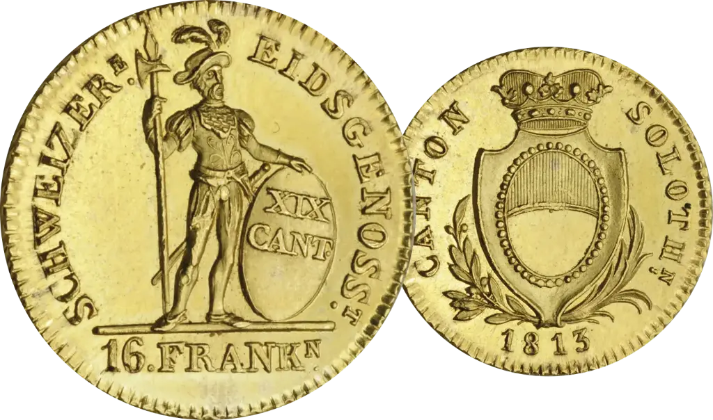 1813, Duplone Solothurn