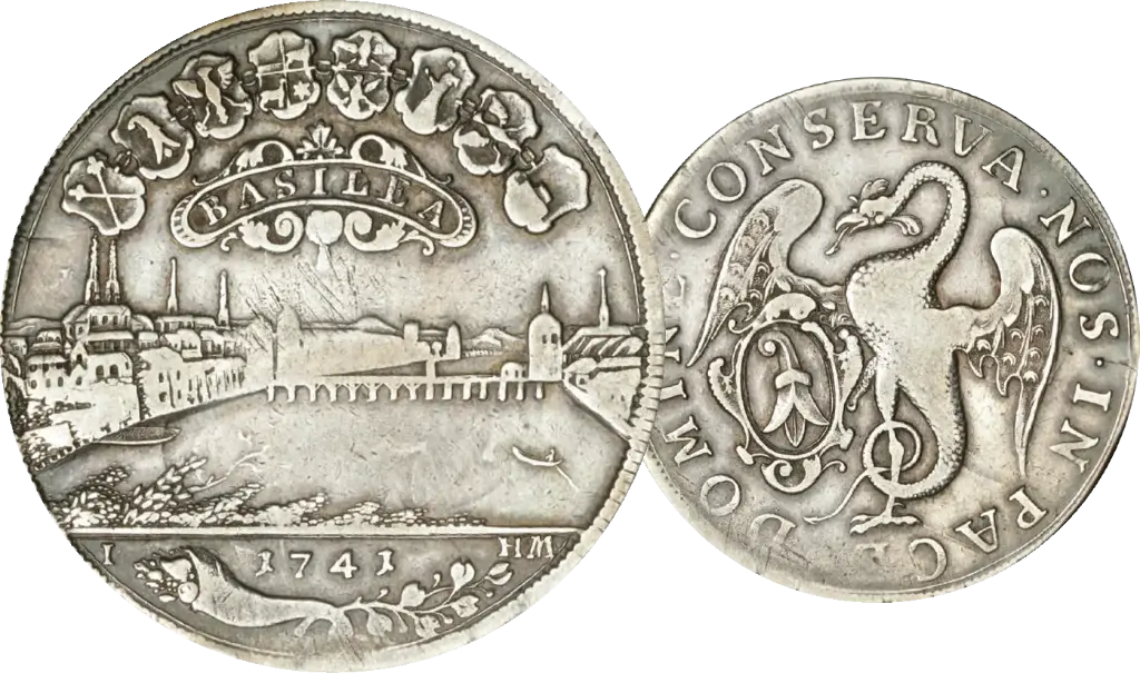 1740, Taler Basel