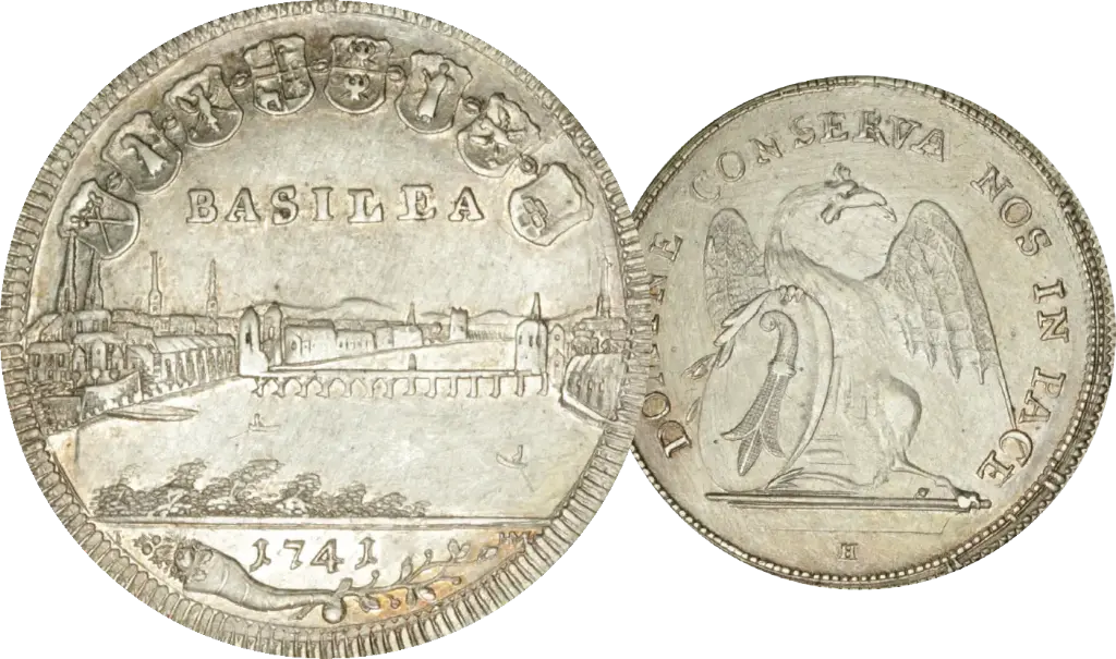 1740, Halbtaler Basel