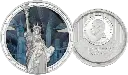 2026, 10 Dollars, Statue of Liberty - Timeless Icons, Cook Islands