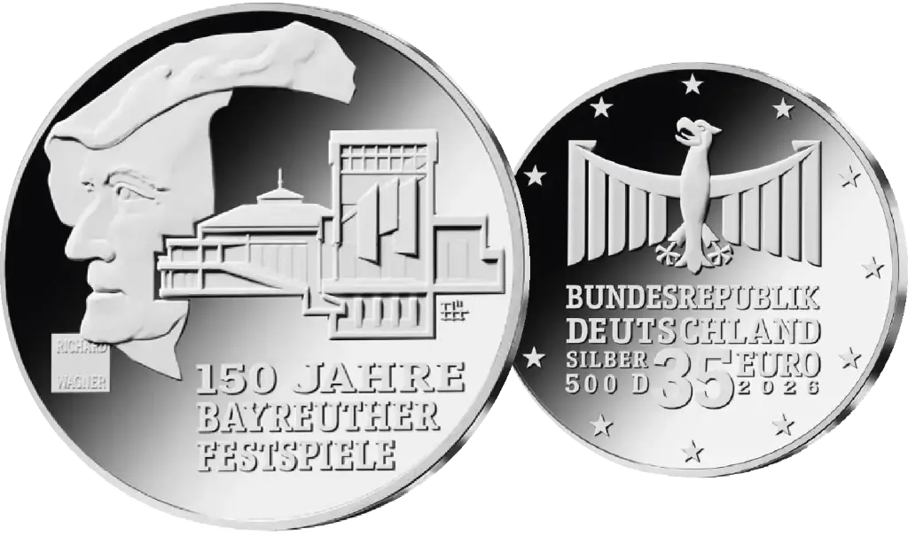 2026, 35 EUR, 150 J. Richard Wagner Festspiele Bayreuth, Deutschland