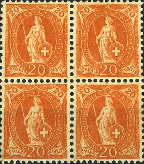 20 Rp. rotorange 