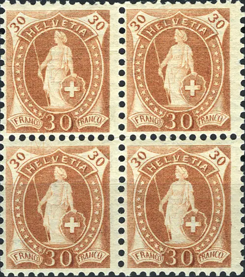 30 Rp. braun 