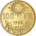 1925, 100 Fr. Gold-Vreneli