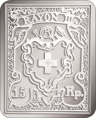 1852, Rayon III in Silber