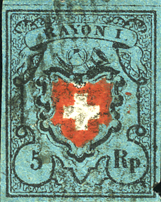 Type 2, schwarze eidg. Raute