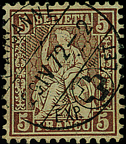 5 Rp. braun