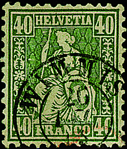 40 Rp. grün
