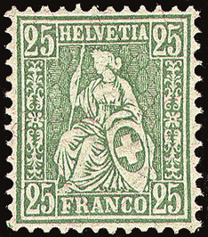 25 Rp. grün