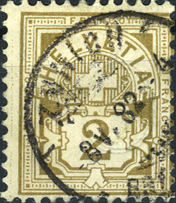 2 Rp. olivbraun