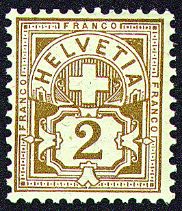 2 Rp. olivbraun
