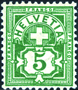 5 Rp. grün